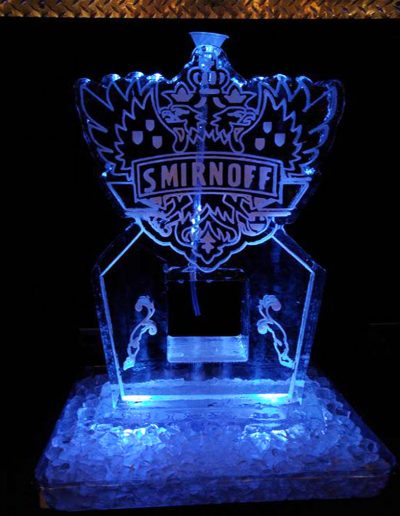 Ice Luge 014 Smirnoff Logo