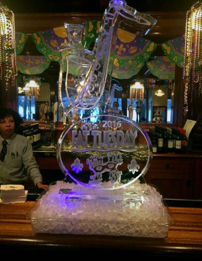 Ice Luge 021 Saxophone