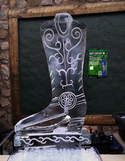 Ice Luge 031 Cowboy Boot