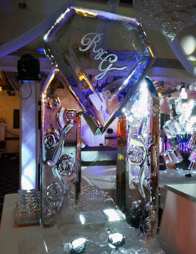 Ice Luge 032 Diamond Monogram