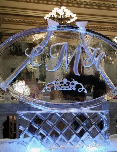 Ice Luge 037 Monogram Double