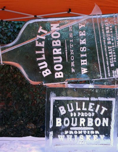 Ice Luge 047 Bulleit Bourbon