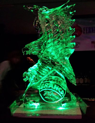 Ice Sculpture Logo 003 Branca Milano