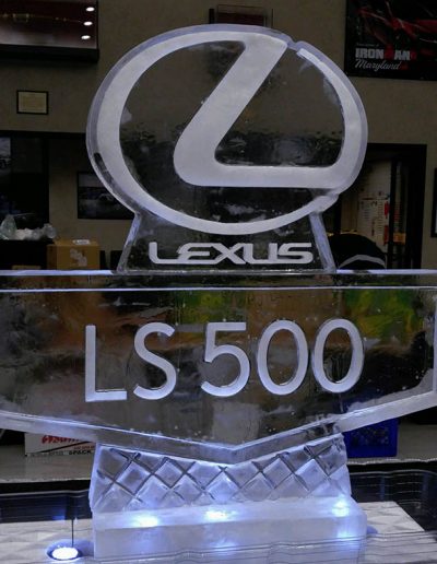 Ice Sculpture Logo 008 Lexus