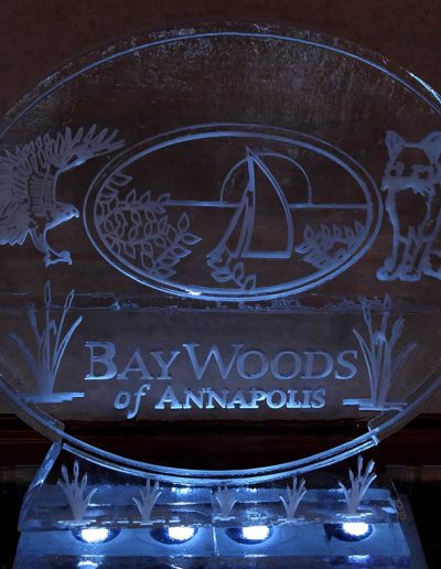 Ice Sculpture Logo 021 Bay Winds