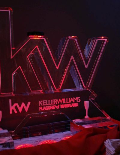 Ice Sculpture Logo 027 Keller Williams