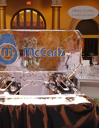 Ice Sculpture Logo 030 Safety Awards