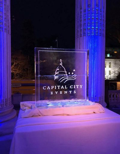 Ice Sculpture Logo 036 Capital City Events