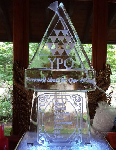 Ice Sculpture Logo 046 YPO