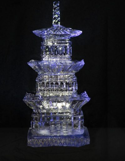 Ice Sculptures 005 Pagoda