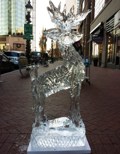 Ice Sculptures For Events 004 Deer