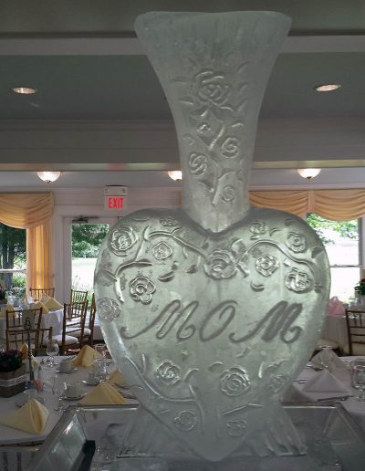 Ice Sculptures For Events 005 Mothers Day Vase