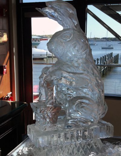 Ice Sculptures For Events 009 Easter bunny