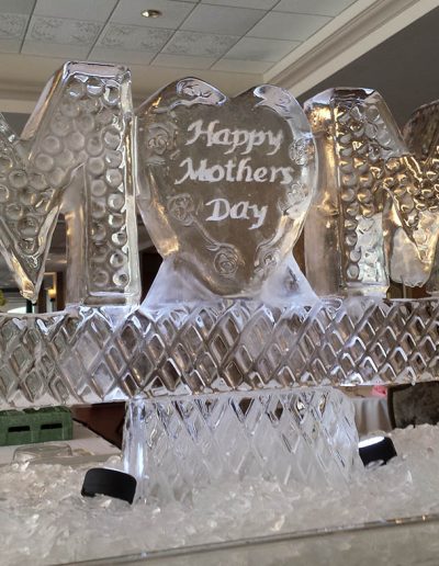 Ice Sculptures For Events 016 Happy Mothers Day