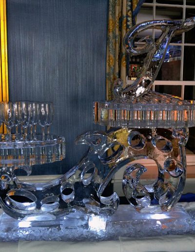 Ice Sculptures For Events 018 Champagne Station