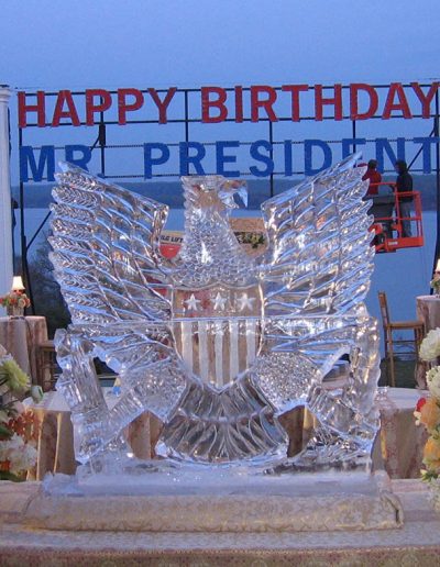 Ice Sculptures For Events 026 Presidential Seal