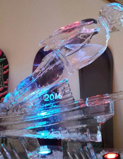 Ice Sculptures For Events 046 Ski Jumper