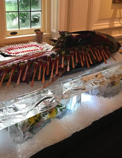 Ice Sculptures For Events 048 Seafood Service Table