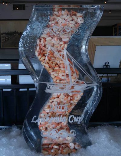 Ice Sculptures For Events 095 Shrimp Luge