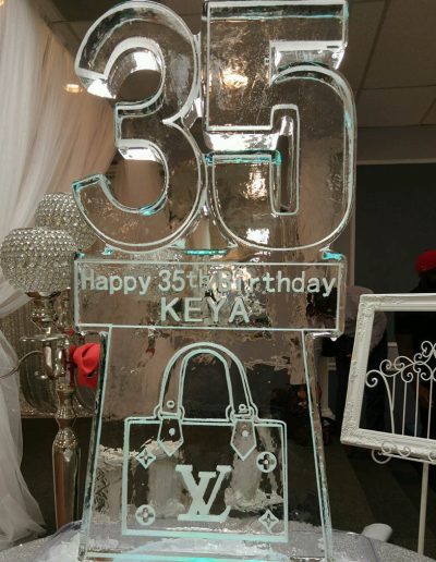 Ice Sculptures For Events 096 35th Birthday