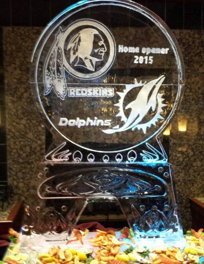 Ice Sculptures For Events 104 Redskins Vs Dolphins