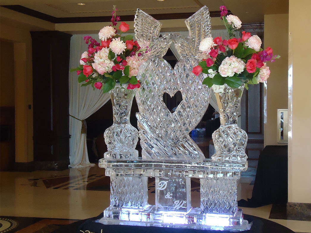 Wedding  Professional Ice Carving