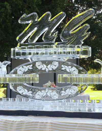 Wedding Ice Sculptures 017 Beverage Bar