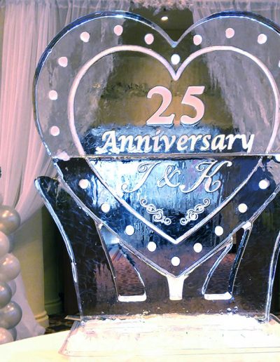 Wedding Ice Sculptures 018 Anniversary